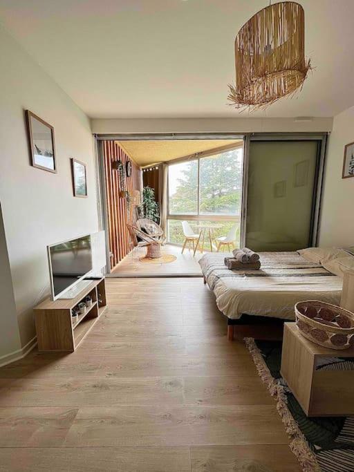 The Jungle Studio, Loggia & Parking Dans Residence 伊泽尔河畔的罗曼 外观 照片